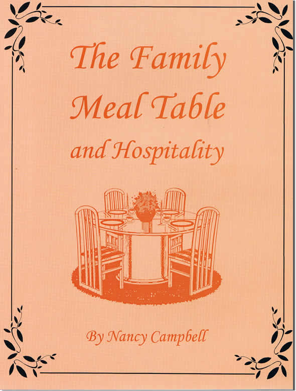 The Family Meal Table And Hospitality