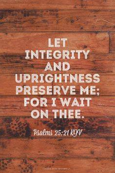 IntegrityUprightness