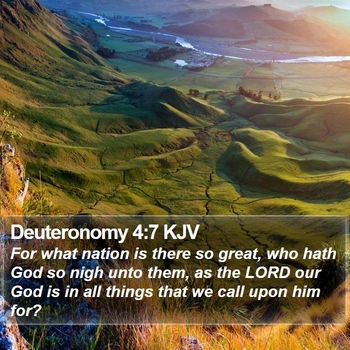 deuteronomy 4:7