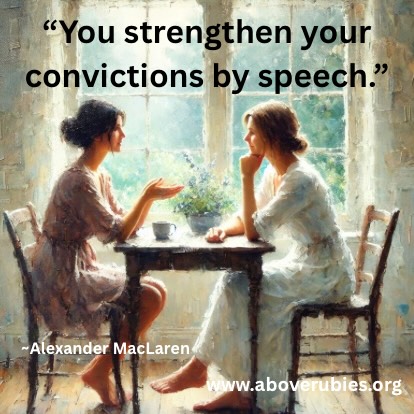 strengthenConvictions